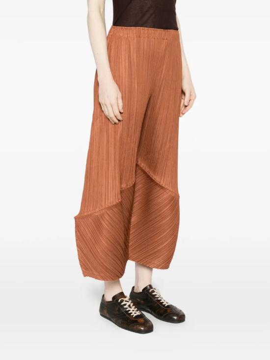 26SS 플리츠플리즈 팔라초 팬츠 PP66JF383 44BROWN - PLEATS PLEASE