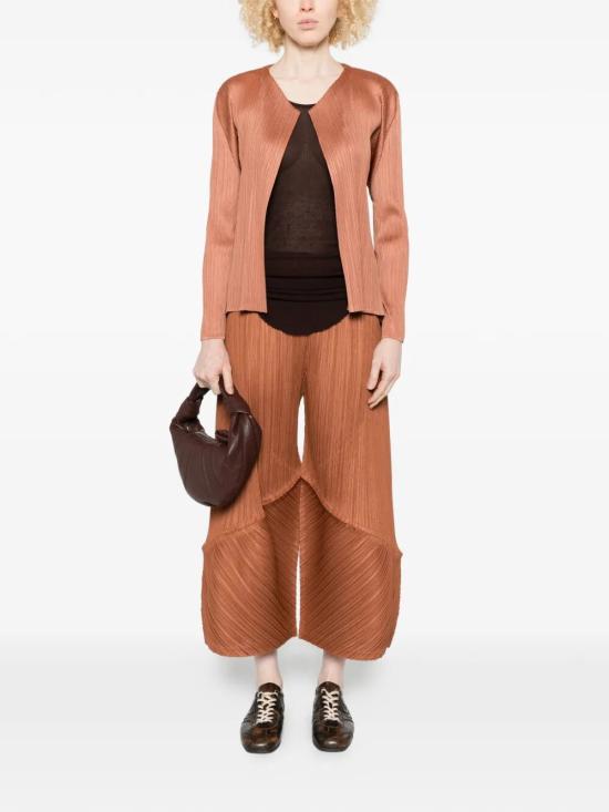 26SS 플리츠플리즈 팔라초 팬츠 PP66JF383 44BROWN - PLEATS PLEASE