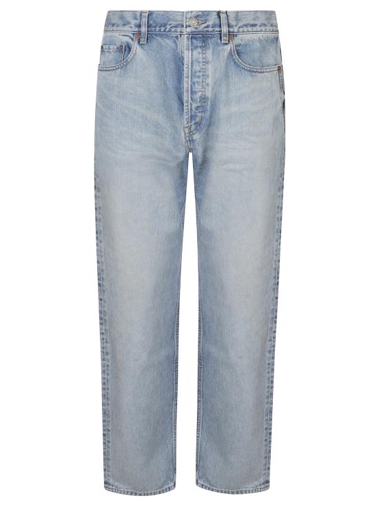 26SS 생로랑 MICK 롱 진 816412 Y35AQ5107 Azzurro