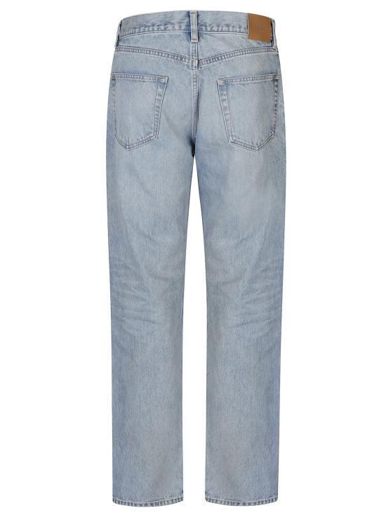 26SS 생로랑 MICK 롱 진 816412 Y35AQ5107 Azzurro - SAINT LAURENT