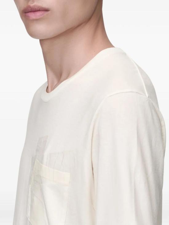 26SS 마르지엘라 반팔 티셔츠 S67GC0048 S24575101 Bianco - MAISON MARGIELA