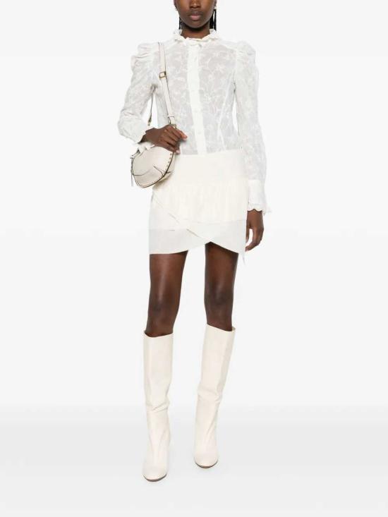 26SS 이자벨마랑에뚜왈 숏 스커트 JU0439FAD1J11E ECRU - ISABEL MARANT ETOILE