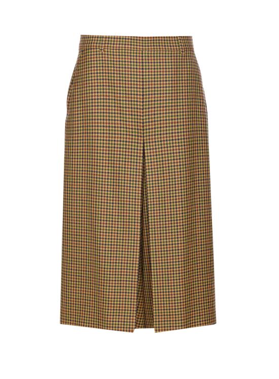 25FW 생로랑 미디 스커트 831073 Y1M752232 Beige