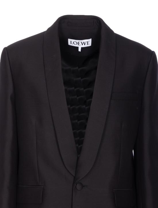 25FW 로에베 수트 자켓 H526Y03WC2 1100 Black - LOEWE