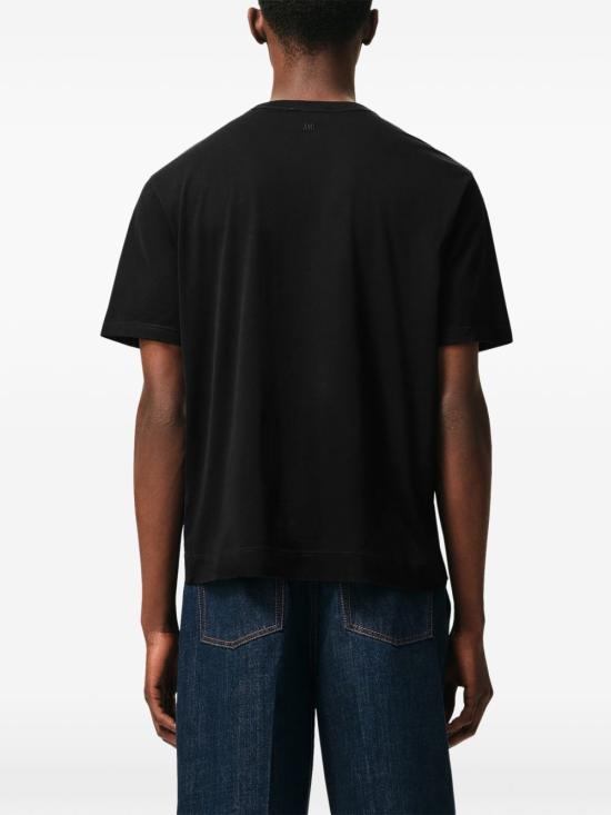 26SS 아미 반팔 티셔츠 HTS367 JE0211 001 Black - AMI