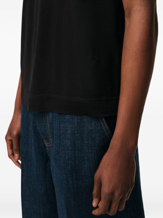 26SS 아미 반팔 티셔츠 HTS367 JE0211 001 Black - AMI