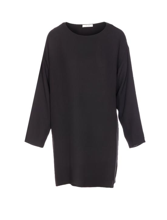 25FW 더로우 긴팔 티셔츠 10456 W4201BLK Black