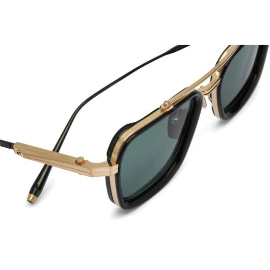  아코니 선글라스 AKS-507 볼드 스퀘어  (골드톤 액센트) - AKONI