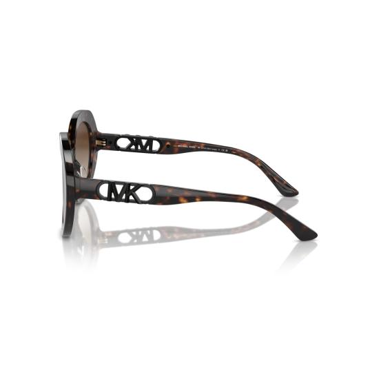 26SS 마이클 코어스 선글라스 0Mk2214u 오버사이즈 원형  (호피무늬 프레임) - MICHAEL KORS