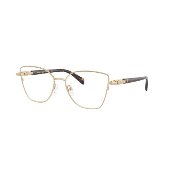 26SS 마이클 코어스 안경 0Mk3090 둥근 사각형 금도금 안경테 (호피무늬 다리) - MICHAEL KORS