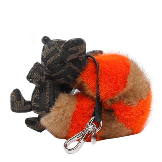 25FW 펜디 퍼렛 참 7AS410 AYECF1U87 Brown - FENDI