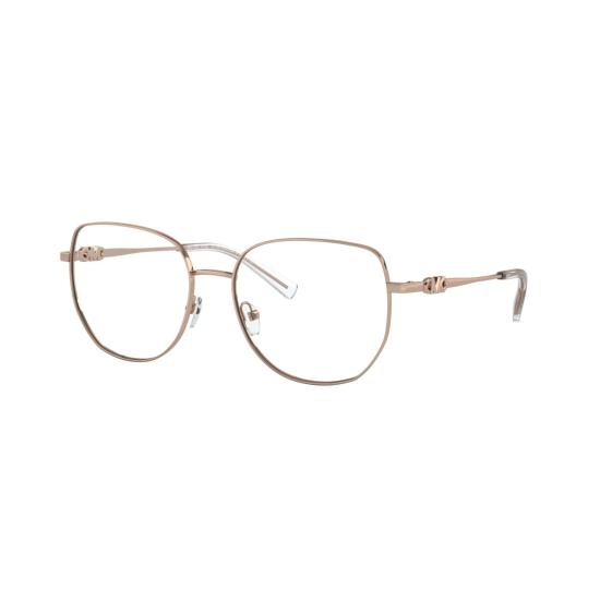 26SS 마이클 코어스 안경 0Mk3062 골드 메탈 프레임 사각 안경테 (로고 컷아웃 디자인) - MICHAEL KORS