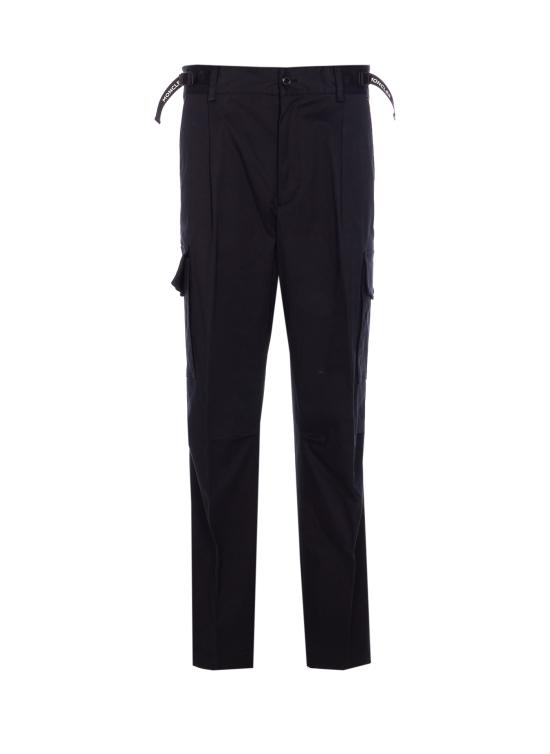 25FW 몽클레어 코튼 개버딘 카고 트라우저 2A000 26 598R1999 Black