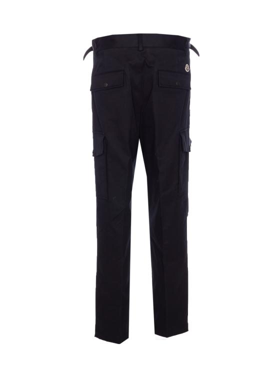 25FW 몽클레어 코튼 개버딘 카고 트라우저 2A000 26 598R1999 Black - MONCLER