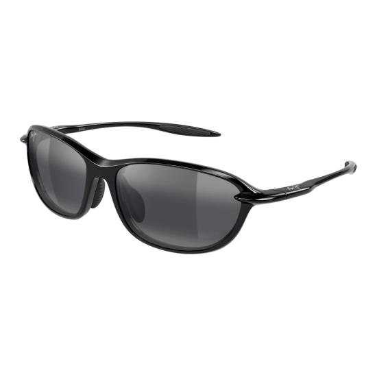  마우이짐 선글라스 Hookipa Ultra R - Af 직사각형 프레임  (유광 블랙 마감) - MAUI JIM