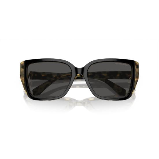26SS 마이클 코어스 선글라스 0Mk2199 오버사이즈 스퀘어 프레임 호피무늬 - MICHAEL KORS
