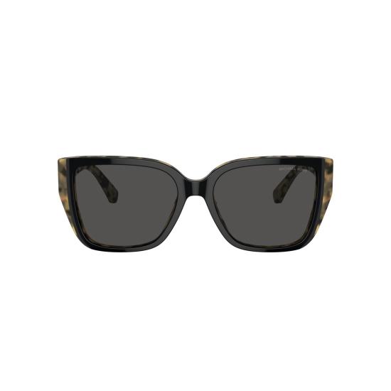 26SS 마이클 코어스 선글라스 0Mk2199 오버사이즈 스퀘어 프레임 호피무늬 - MICHAEL KORS