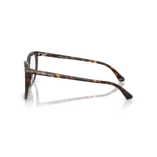 26SS 마이클 코어스 안경 0Mk4158u 오버사이즈 사각 프레임 아세테이트 안경 (호피 무늬) - MICHAEL KORS