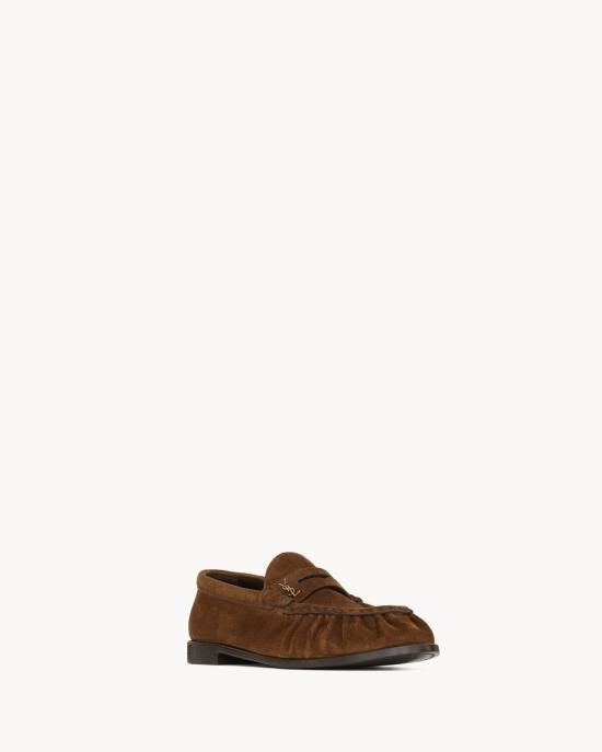 26FW 생로랑 로퍼 81890827DTT 2319 DARK HAVANA - SAINT LAURENT