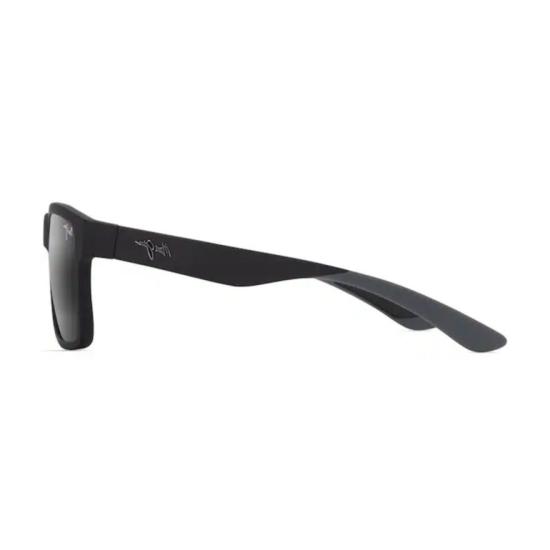  마우이짐 선글라스 플랫츠 매트 블랙 직사각형  (그라데이션 그레이 렌즈) - MAUI JIM