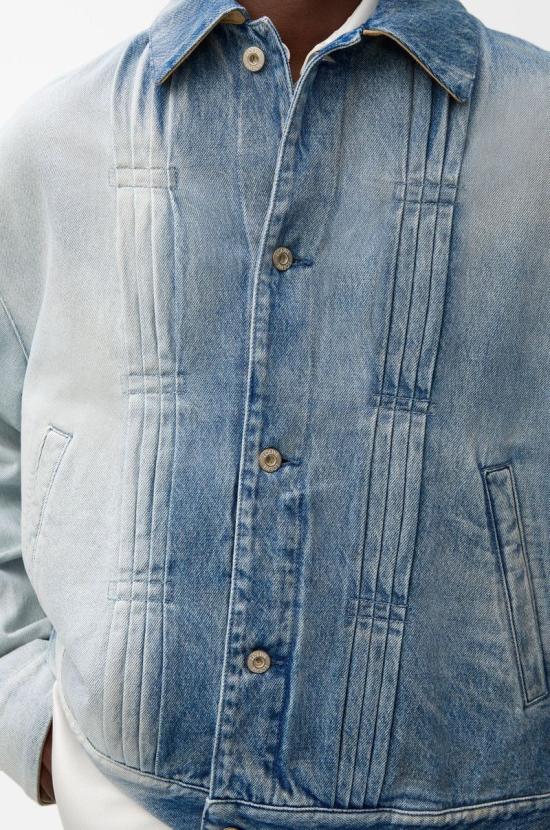 25SS 로에베 데님 자켓 H526Y50W31 2105 WHITEBLUE 2105 WHITE BLUE - LOEWE