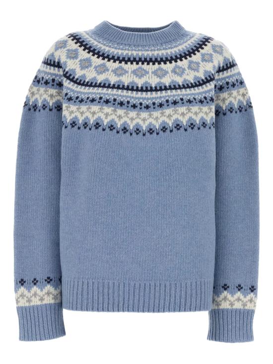 26SS 미우미우 스웨터 MML02YSOOO18SI F0013 AZZURRO