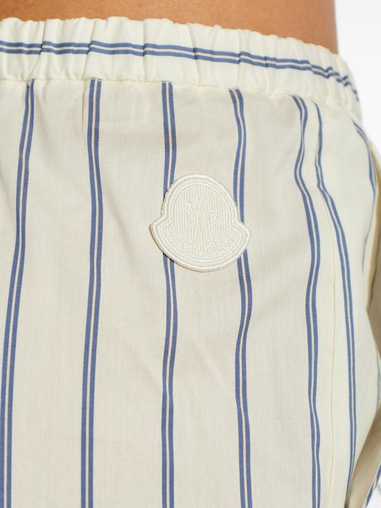 26SS 몽클레어 스트레이트 팬츠 L10932A00009599F6 F07 WHITE - MONCLER