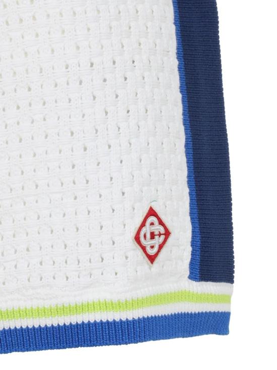 26SS 카사블랑카 숏팬츠 MSS26KW131101 WHITEBLUE WHITE BLUE - CASABLANCA