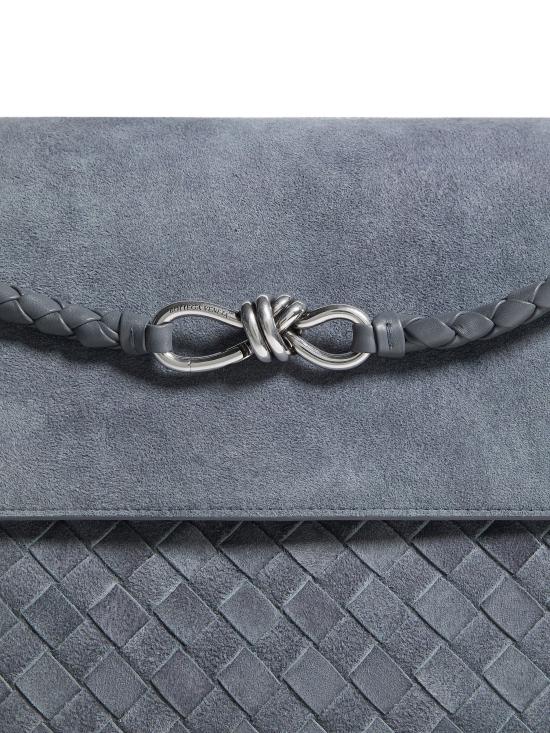 26SS 보테가베네타 숄더백 807715V6FQ2 4547 CLOUDY INDGRA 4547 CLOUDY IND GRA - BOTTEGA VENETA