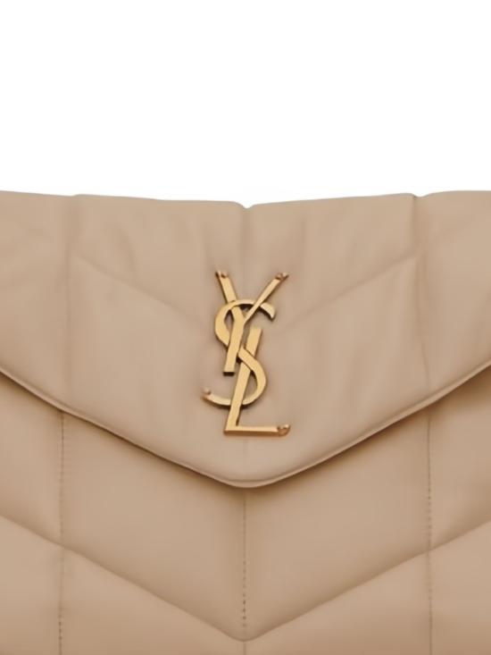 26FW 생로랑 루루 푸퍼 스몰 체인 백 5774761EL07 1799 PLAZA TAUPE - SAINT LAURENT