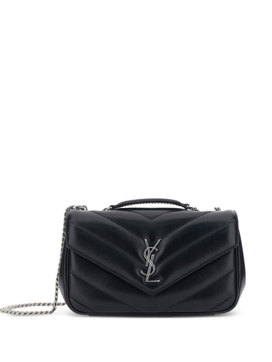 26SS 생로랑 루루 스몰 마테라쎄 램스킨 숄더백 801437AAE4Y 1000 BLACK