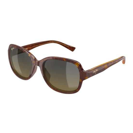  마우이짐 선글라스 힐루힐루 라지 라운드 스퀘어 호피무늬  (그라데이션 렌즈) - MAUI JIM