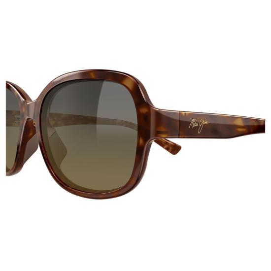  마우이짐 선글라스 힐루힐루 라지 라운드 스퀘어 호피무늬  (그라데이션 렌즈) - MAUI JIM