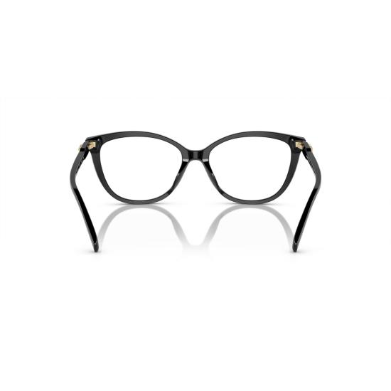 26SS 마이클 코어스 안경 0Mk4109u 블랙 아세테이트 캣아이 안경, 우아한 로고 디테일 - MICHAEL KORS