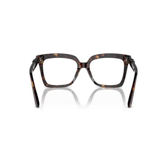 26SS 마이클 코어스 안경 0Mk4119u 오버사이즈 호피무늬 사각 프레임 - MICHAEL KORS