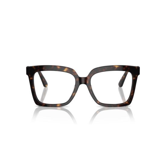 26SS 마이클 코어스 안경 0Mk4119u 오버사이즈 호피무늬 사각 프레임 - MICHAEL KORS