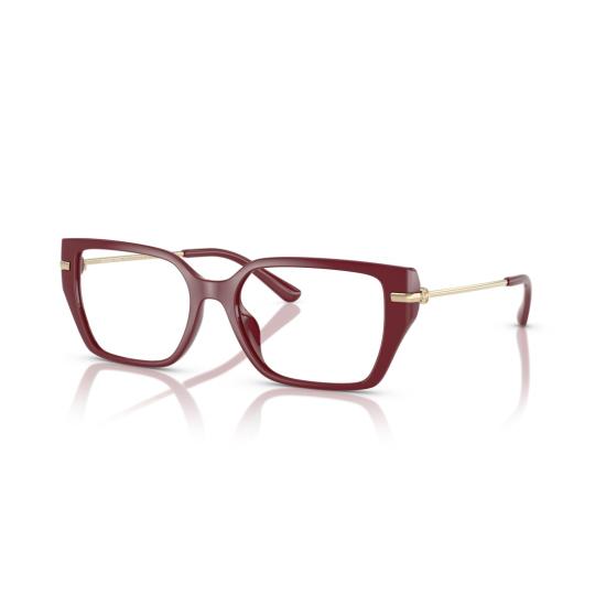 26SS 마이클 코어스 안경 0Mk4134u 골드톤 템플이 있는 볼드 스퀘어 프레임 안경 - MICHAEL KORS