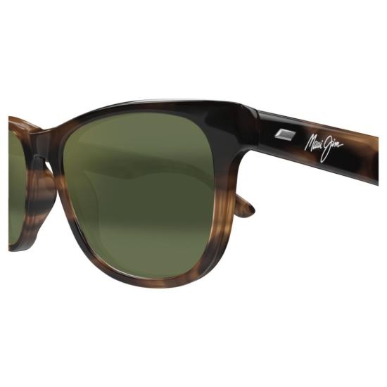 25FW 마우이짐 선글라스 키코니아 직사각형 호피무늬 프레임  (녹색 렌즈) - MAUI JIM