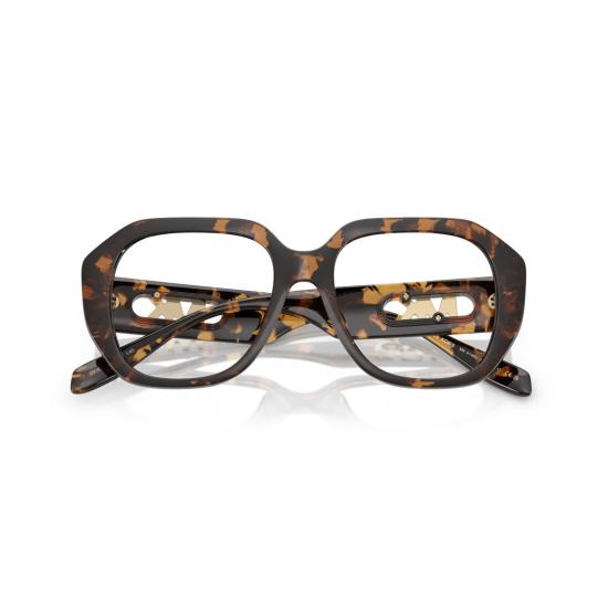 26SS 마이클 코어스 안경 0Mk4148u 오버사이즈 호피무늬  (골드톤 로고 디테일) - MICHAEL KORS