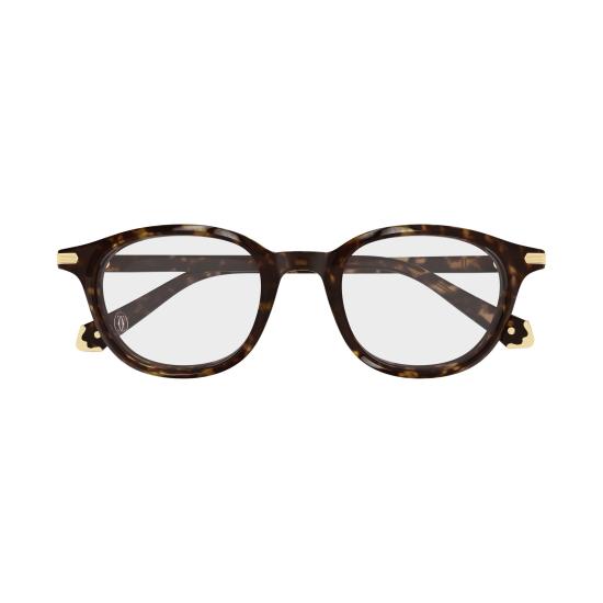 26SS 까르띠에 선글라스 CT0584O 006 HAVANA HAVANA TRANSPARENT - CARTIER
