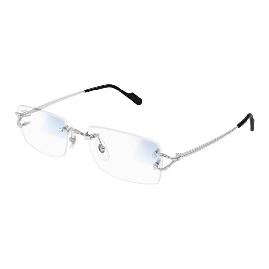 26SS 까르띠에 선글라스 CT0563S 001 SILVER SILVER TRANSPARENT - CARTIER