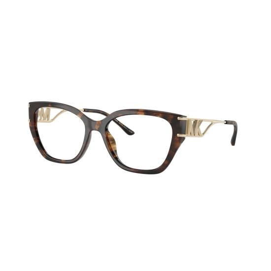 26SS 마이클 코어스 안경 0Mk4140u 아이코닉한 디자인의 볼드한 캣아이 호피무늬