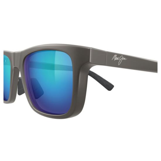  마우이짐 선글라스 모아카 직사각형 무광 블랙  (그라데이션 렌즈) - MAUI JIM