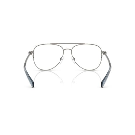 26SS 마이클 코어스 안경 0Mk3089 더블 브릿지 실버 메탈  (둥근 렌즈) - MICHAEL KORS