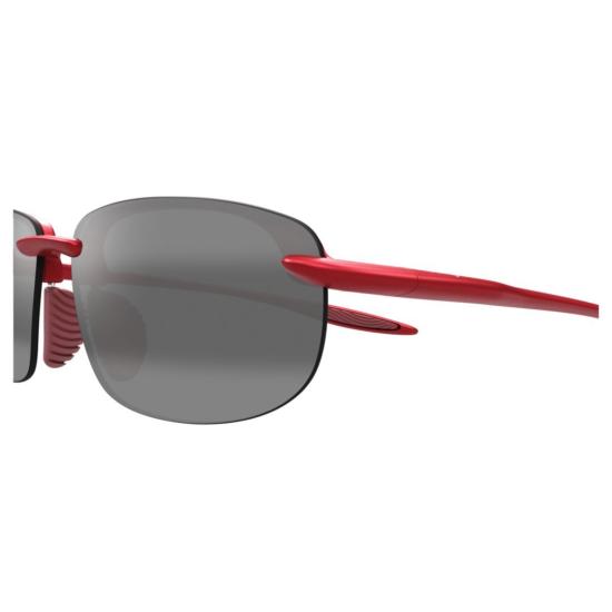 25FW 마우이짐 선글라스 후키파 울트라 AF 무테 레드 플라스틱  (직사각형 회색 렌즈) - MAUI JIM