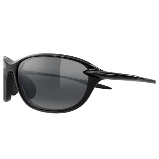  마우이짐 선글라스 Hookipa Ultra R 랩어라운드 글로시 블랙  (곡선형 렌즈) - MAUI JIM