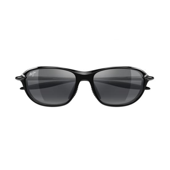  마우이짐 선글라스 Hookipa Ultra R 랩어라운드 글로시 블랙  (곡선형 렌즈)