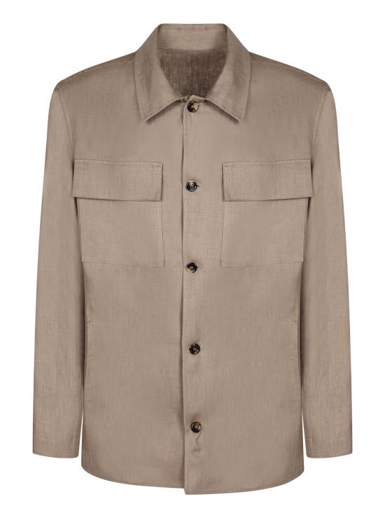 26SS 델 오글리오 긴팔 셔츠 JAMES 3259 ARGILLA Beige