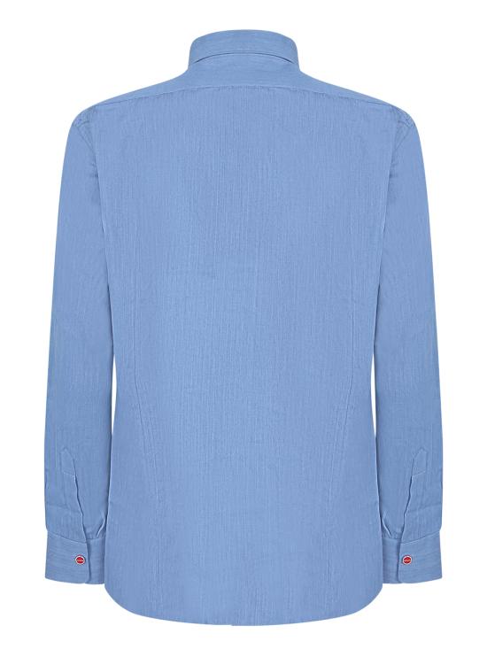 26SS 키톤 긴팔 셔츠 UMCNERP H09694 03 Blue - KITON
