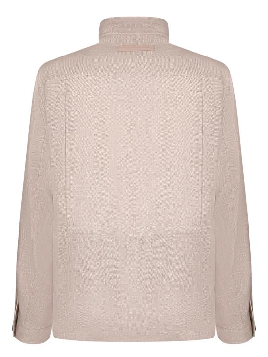 26SS 에르메네질도제냐 긴팔 셔츠 UHT49A3 H256 N92 Beige - ERMENEGILDO ZEGNA